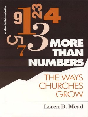 cover image of More Than Numbers